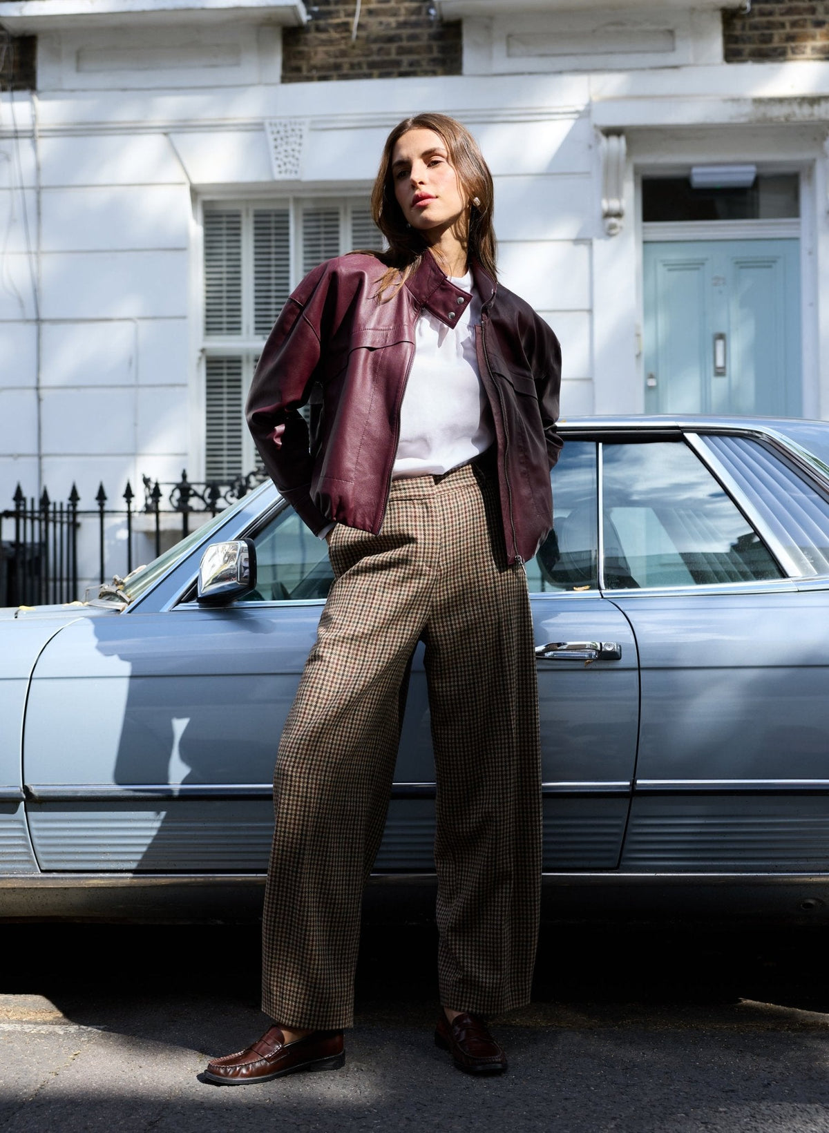Alex Tailored Barrel Leg Trousers