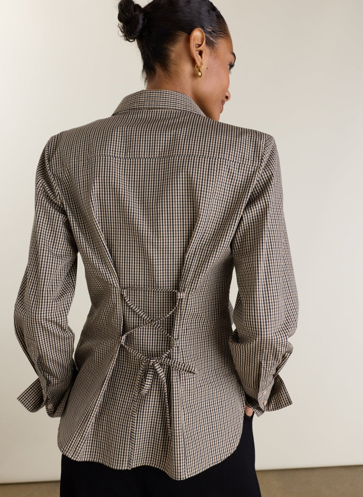 Elle Cinched Waist Shirt