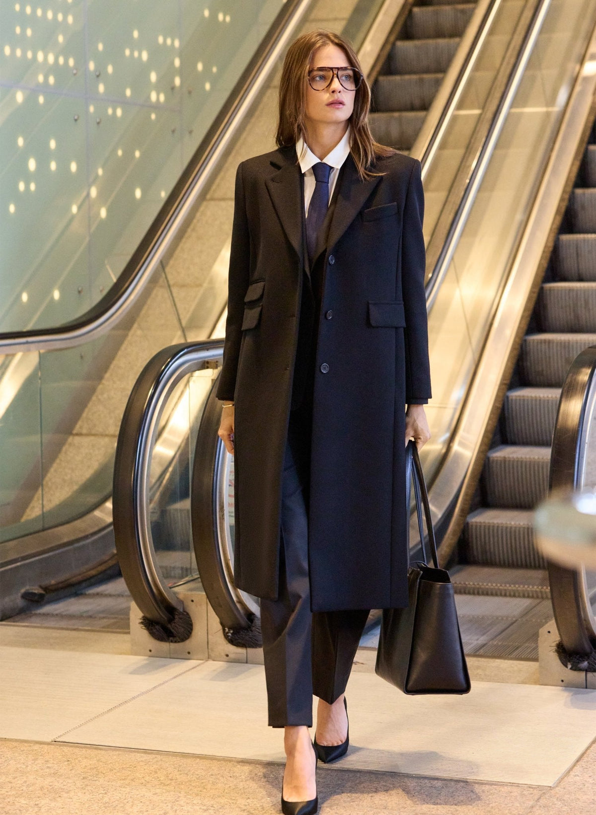 Hana Long Wool Coat