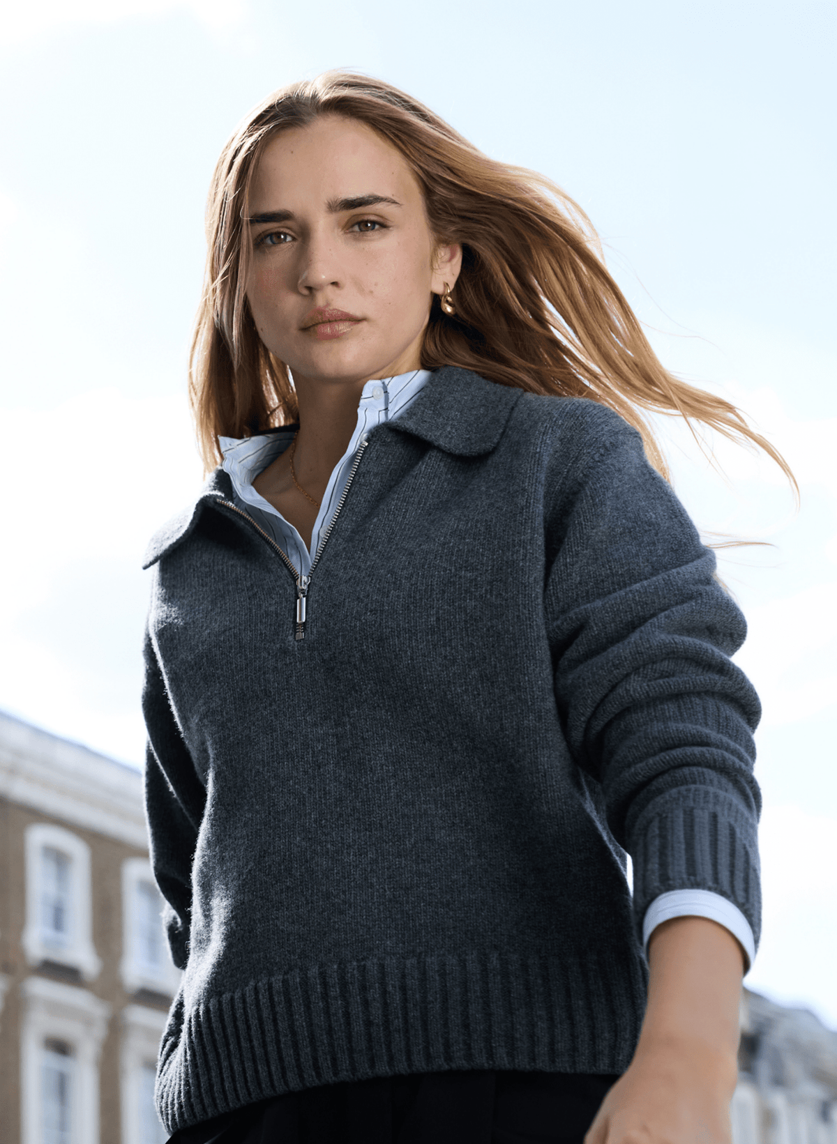Marley Quarter Zip Jumper