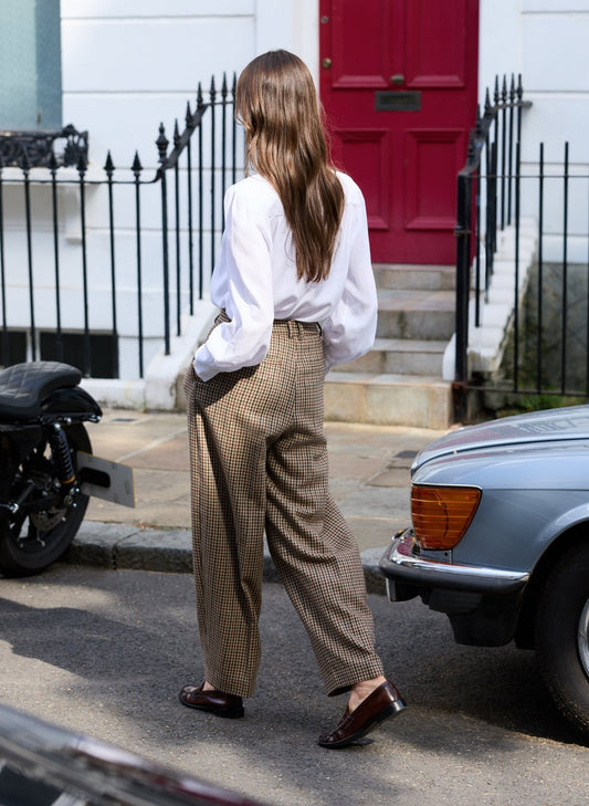 Alex Tailored Barrel Leg Trousers