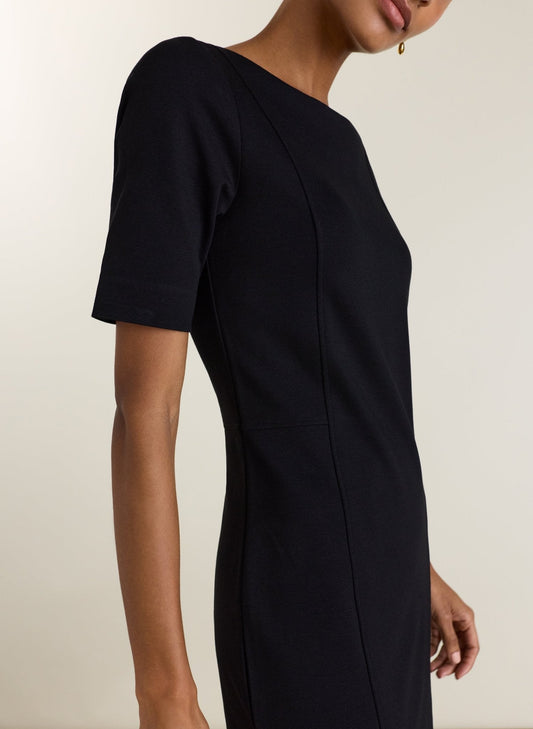 April Ponte Knee Length Dress