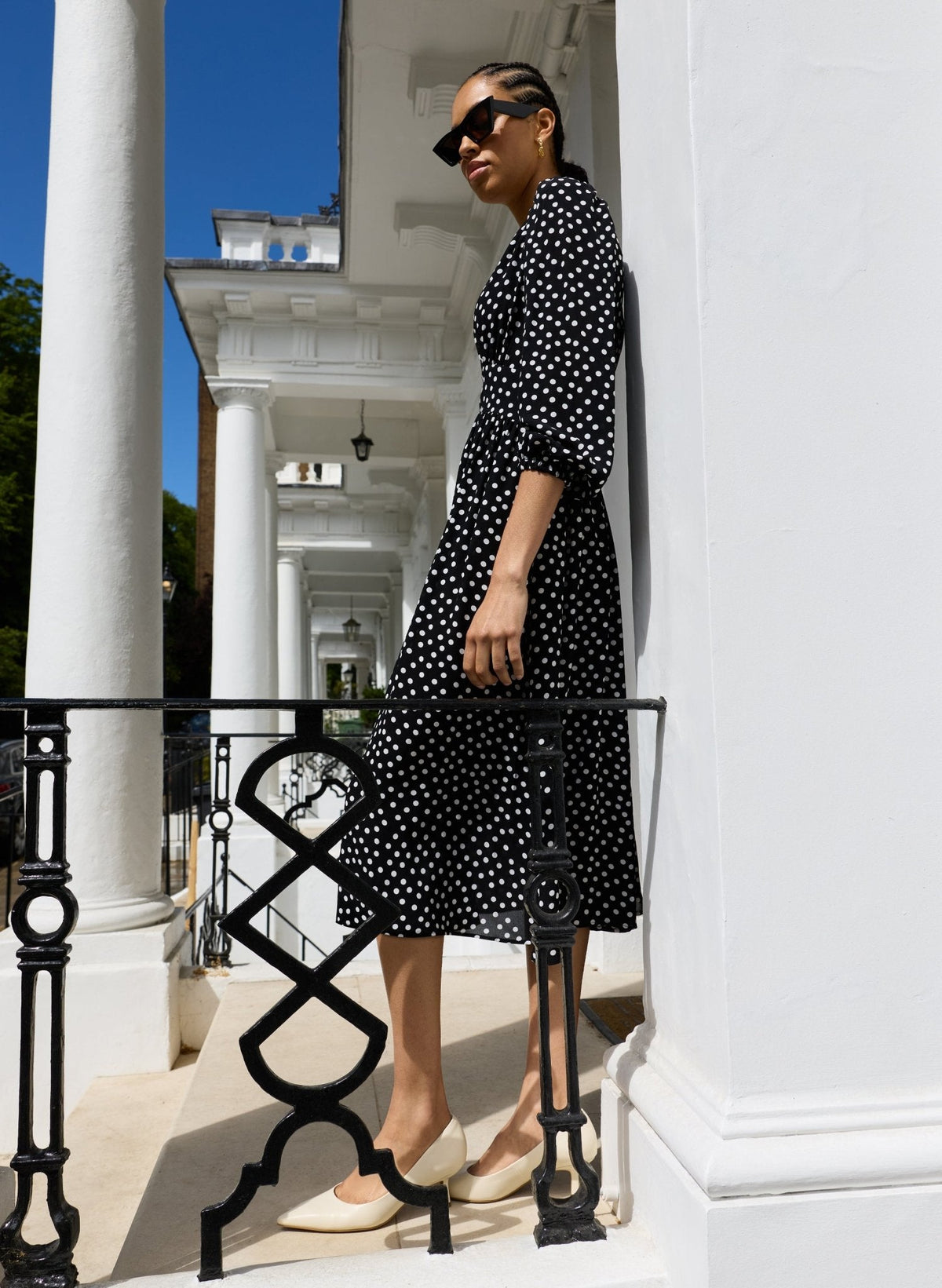 Daryl Printed Midi Dress