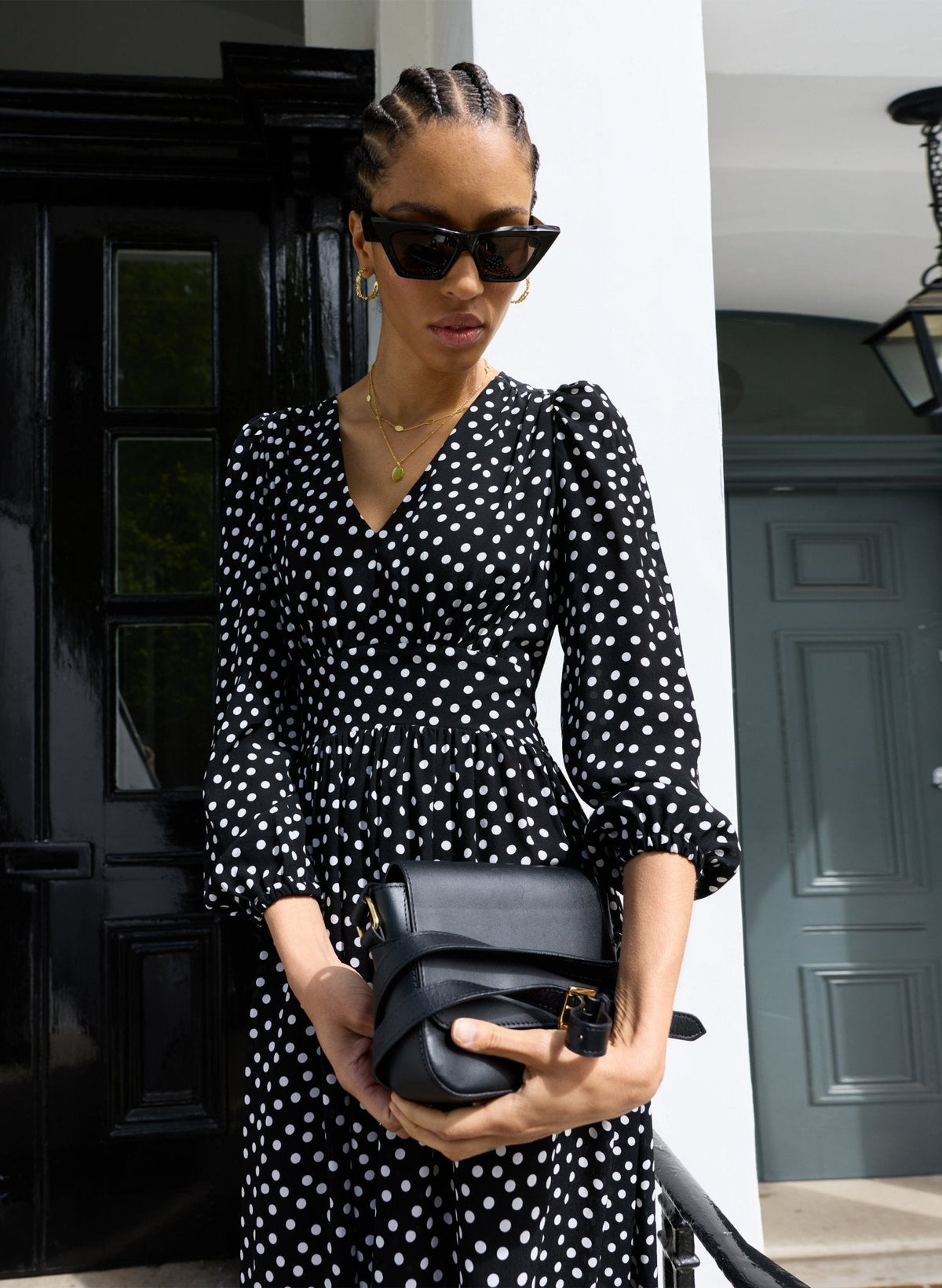 Daryl Printed Midi Dress