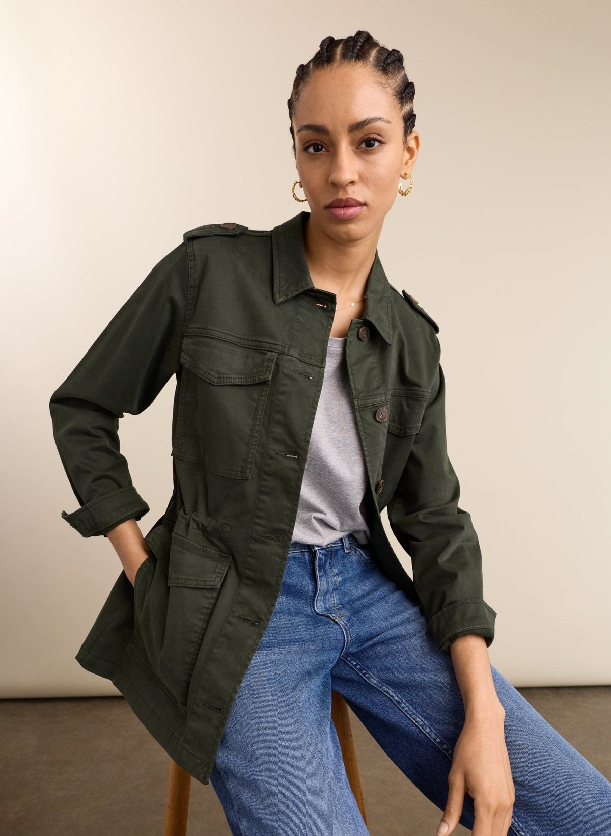 Drake Organic Cotton Utility Jacket