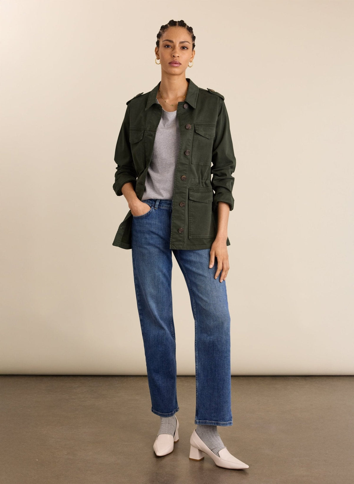 Drake Organic Cotton Utility Jacket