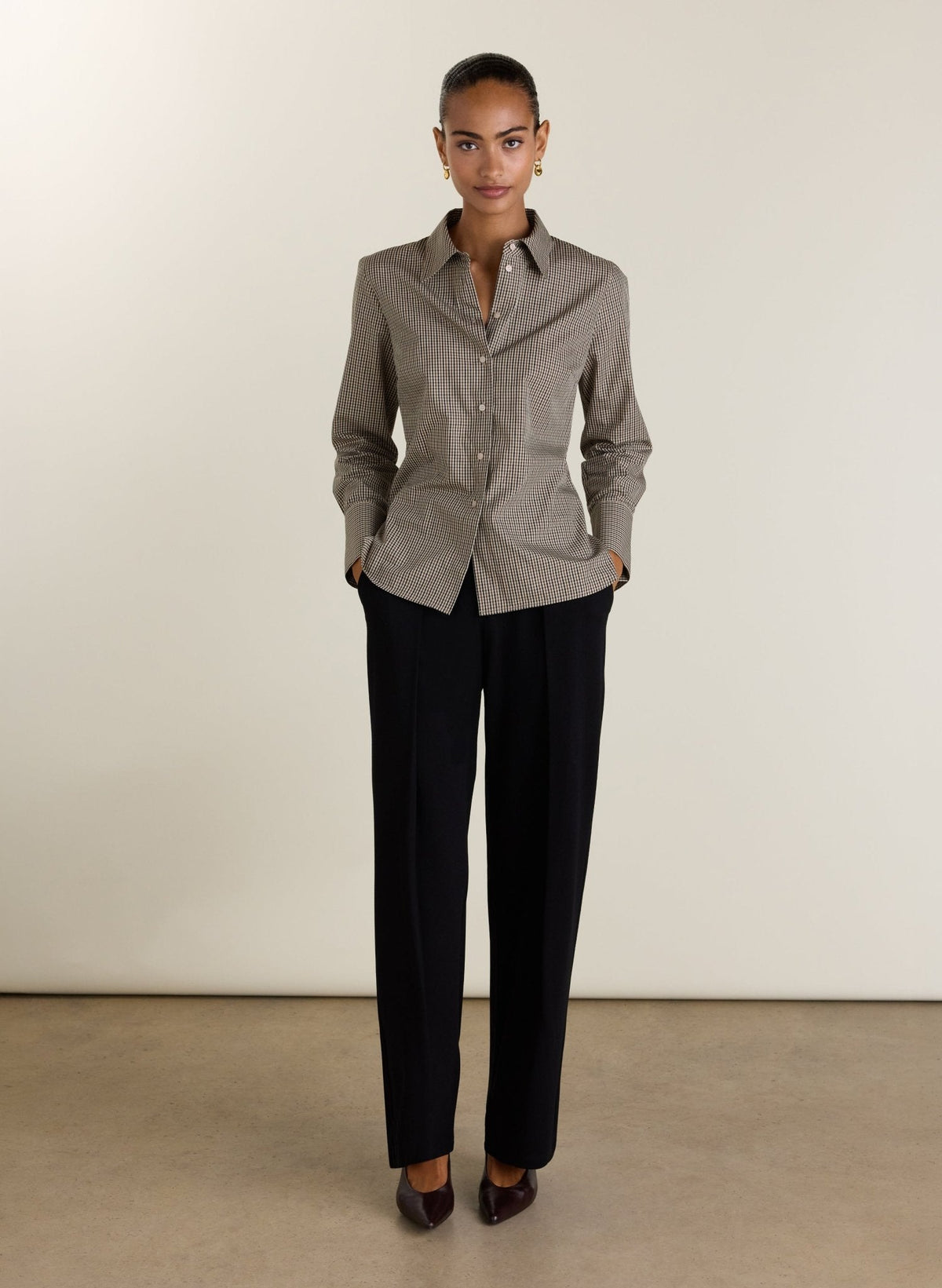 Elle Cinched Waist Shirt