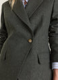 Eva Cinched Waist Wool Blazer