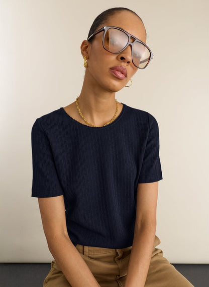 Gabriella Ribbed T-shirt