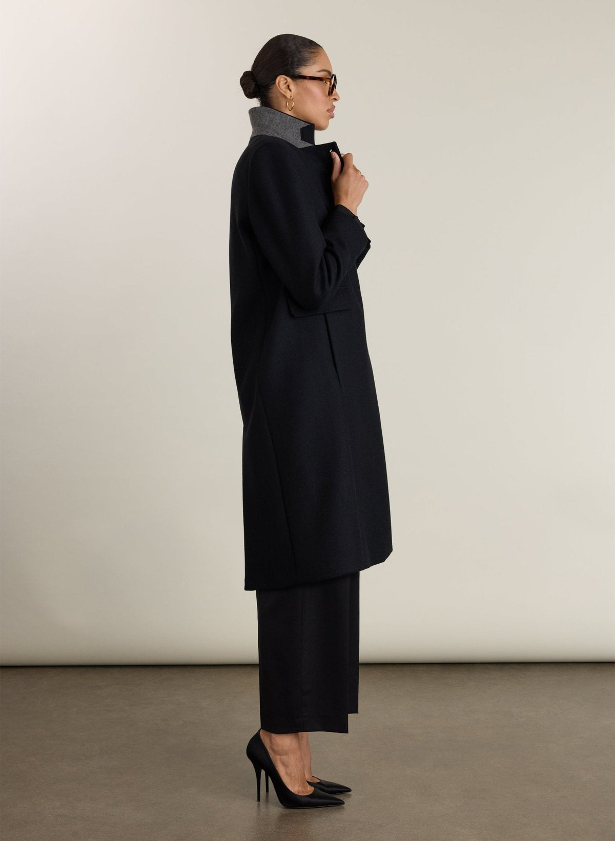 Hana Long Wool Coat