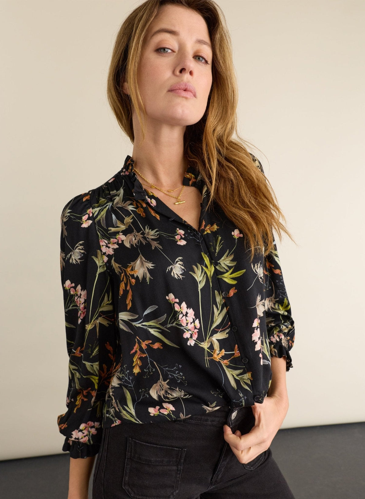 Sabrina Puff Sleeve Blouse